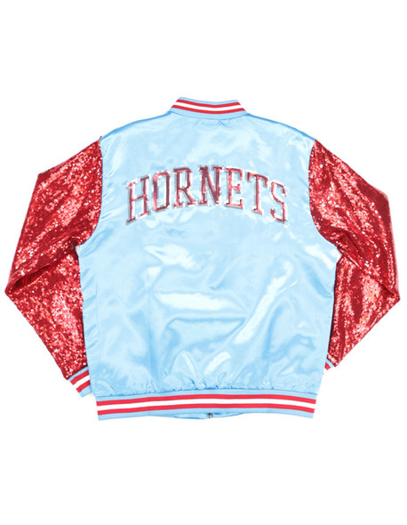 Delaware State University Satin Sequin Jacket-Back
