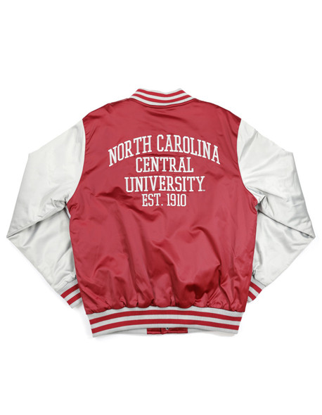 North Carolina Central University Baseball Jacket-Back