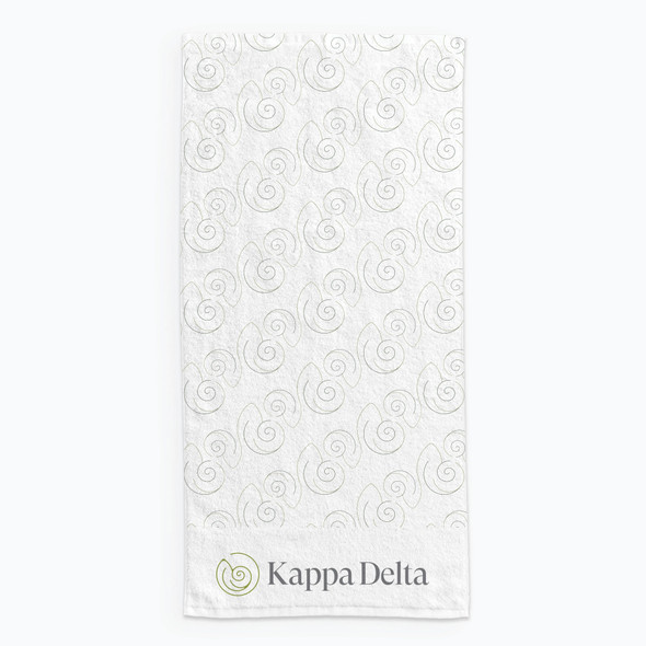 Kappa Delta Sorority Beach Towel- Lightweight 