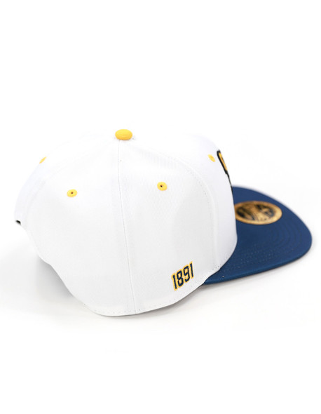 North Carolina A&T State University NCAT Snapback Hat-White