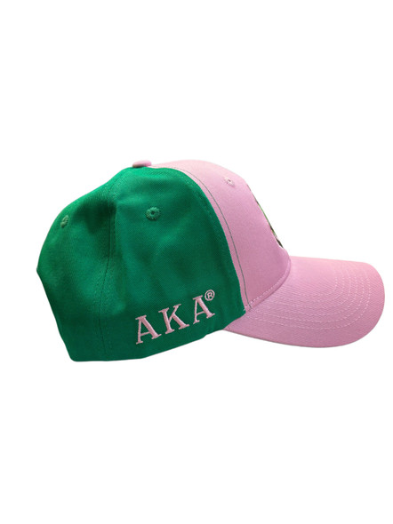 Alpha Kappa Alpha AKA  Sorority Color Block Cap 