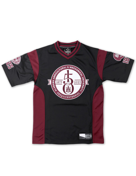 Alabama A&M University 150th Anniversary Football Jersey- Black-Men's