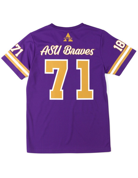 Alcorn State University Jersey Shirt-Women’s-Back