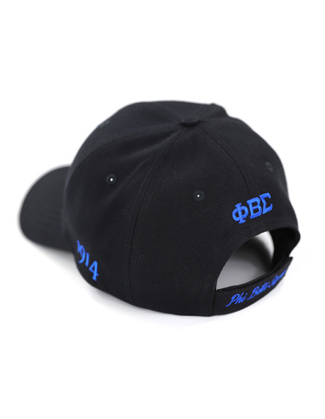 Phi Beta Sigma Fraternity Hat-Sigma-Black