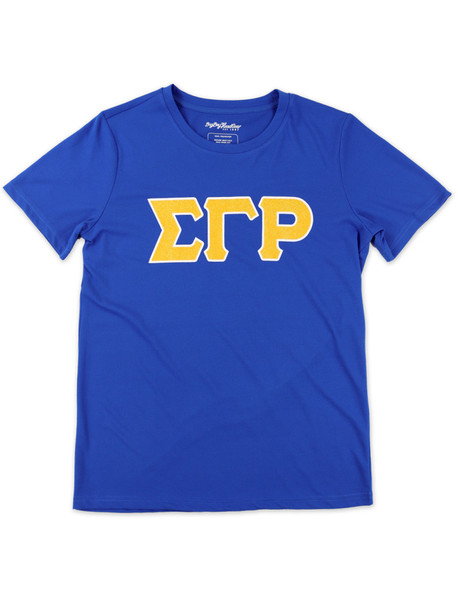  Sigma Gamma Rho Sorority Dri-Fit Shirt-Blue