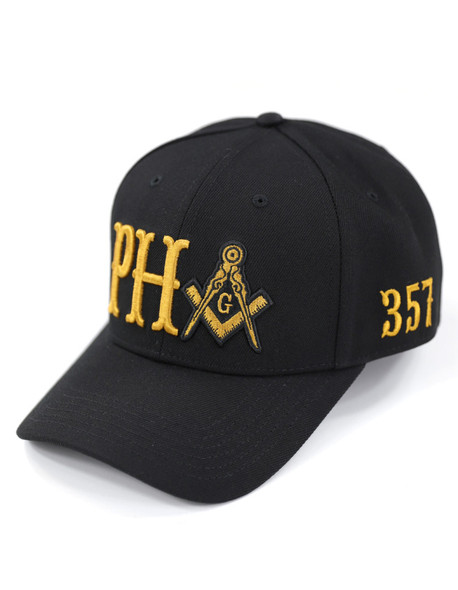 Prince Hall Mason Hat- Symbol-Front