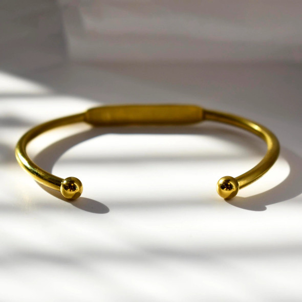 Gamma Phi Beta Sorority Bangle Bracelet- Three Greek Letters
