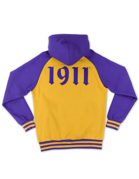 Omega Psi Phi Fraternity Hoodie-Crest