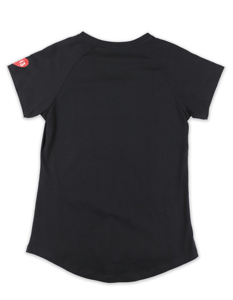 Delta Sigma Theta Sorority Dri-Fit Shirt- Heart-Three Greek Letters-Black