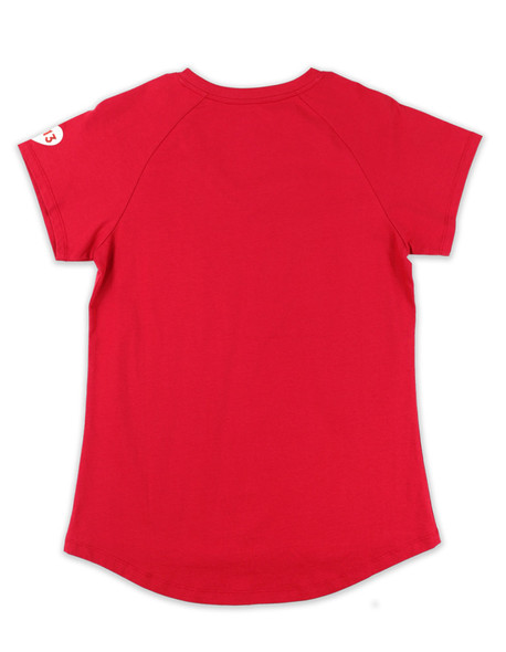 Delta Sigma Theta Sorority Dri-Fit Shirt- Heart-Three Greek Letters-Red