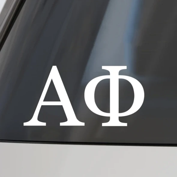 Alpha Phi Sorority Car Decal Stickers- 3 Inches