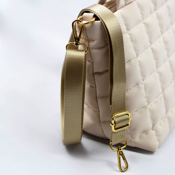 Alpha Phi Sorority Small Quilted Tote Bag