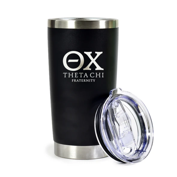Theta Chi Fraternity 20 oz Tumbler- Black 