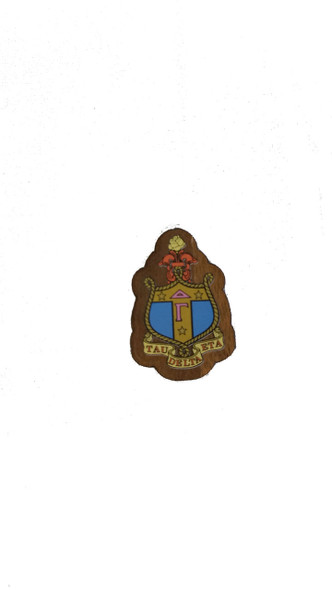 Delta Gamma Sorority Mini Wood Crest