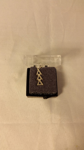 Delta Delta Delta Tri-Delta Sorority Lavalier