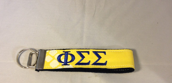 Phi Sigma Sigma Sorority Key Fob 