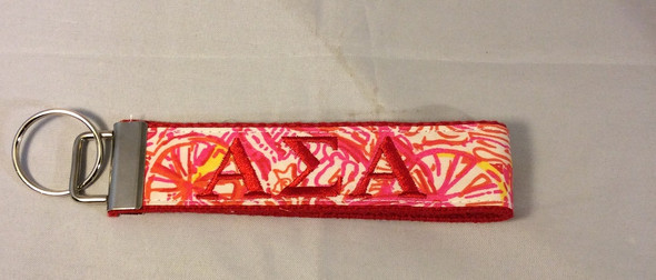 Alpha Sigma Alpha Sorority Key Fob 