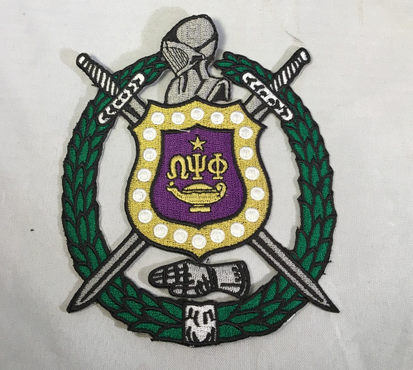 Omega Psi Phi Crest- 5 Inches 