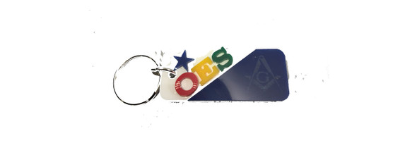 Order of the Eastern Star/ Mason Split Key Chain