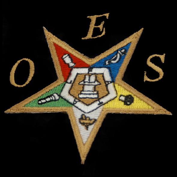 Order of the Eastern Star Emblem- 2 7/8 Inches