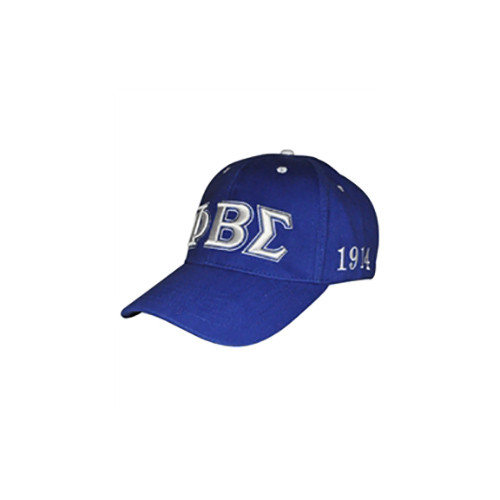 Phi Beta Sigma Fraternity Three Greek Letter Baseball Hat
