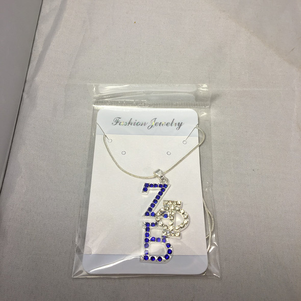 Zeta Phi Beta Sorority Stacked Necklace 