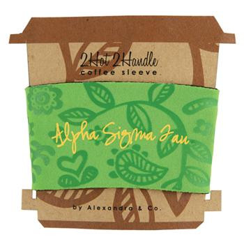 Alpha Sigma Tau Sorority Coffee Sleeve 