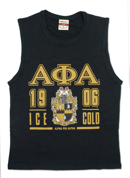 Alpha Phi Alpha Fraternity Tank Top- Crest