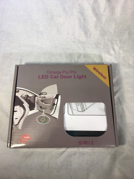 Omega Psi Phi Fraternity LED Car Door Light- Set of 2