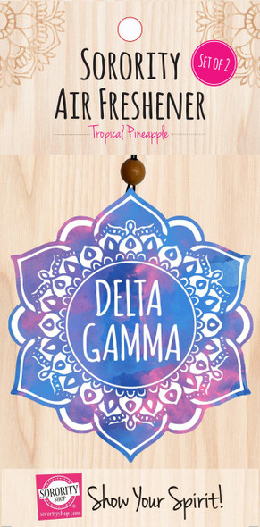 Delta Gamma Sorority Mandala Air Freshener