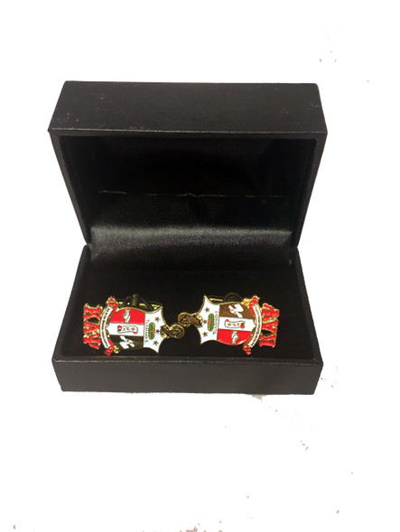 Kappa Alpha Psi Fraternity Crest Cuff Links