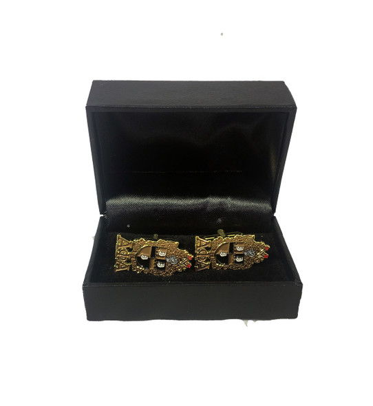 Alpha Phi Alpha Fraternity Crest Cuff Links