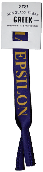Sigma Alpha Epsilon SAE Fraternity Sunglass Staps 
