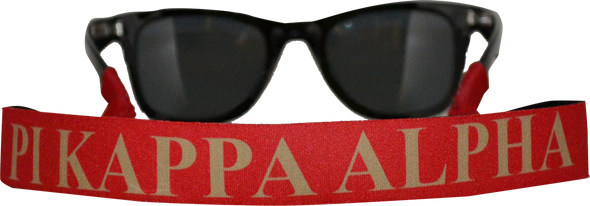 Pi Kappa Alpha PIKE Fraternity Sunglass Staps 