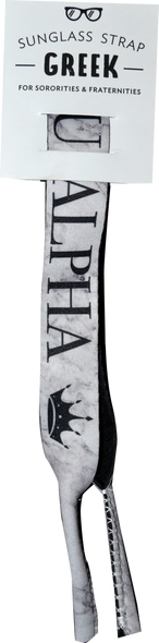 Zeta Tau Alpha ZTA Sorority Sunglass Straps- Marble