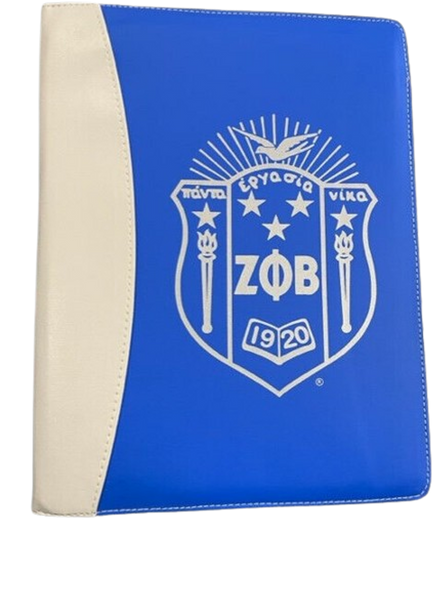 Zeta Phi Beta Sorority Padfolio