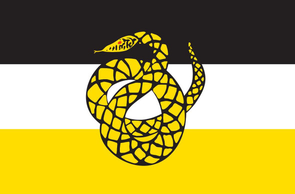 Sigma Nu Fraternity Flag- Symbol