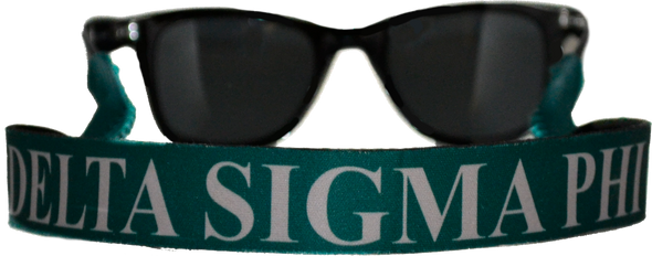 Delta Sigma Phi Fraternity Sunglass Staps