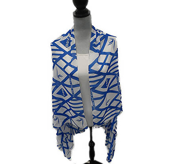 Zeta Phi Beta Sorority Convertible Shawl- Style 2 