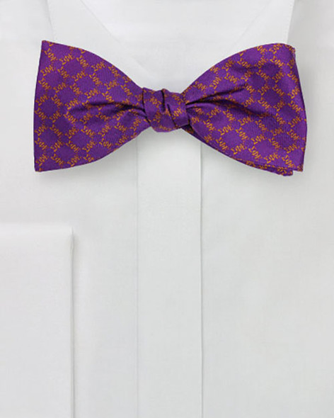 Sigma Phi Epsilon SigEp Fraternity Silk Bow Tie- Self-Tie- Greek Letters