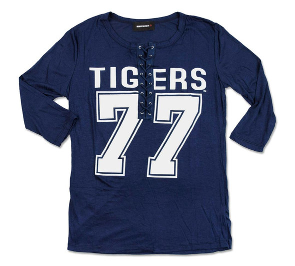 Jackson State University JSU Lace-Up Tee