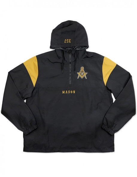 Mason Masonic Anorak Jacket- Front