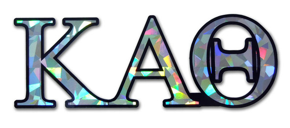 Kappa Alpha Theta Sorority Reflective Decal 