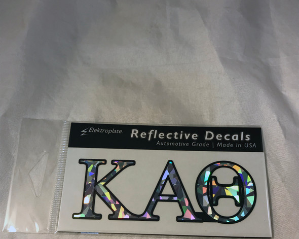 Kappa Alpha Theta Sorority Reflective Decal 
