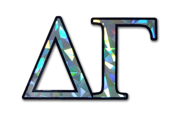 Delta Gamma Sorority Reflective Decal 
