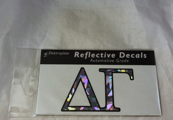 Delta Gamma Sorority Reflective Decal 