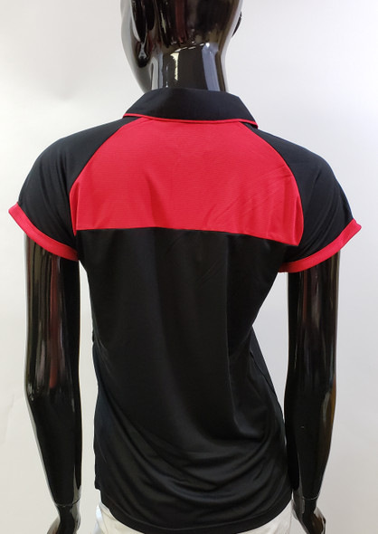 Delta Sigma Theta Sorority Dri-Fit Polo- Black-Back