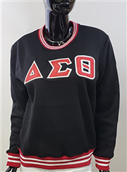 Delta Sigma Theta Sorority Crewneck-Black