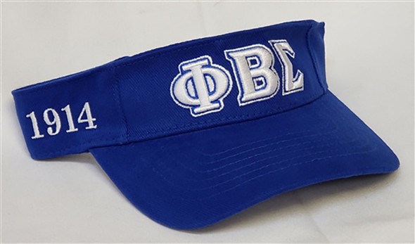 Phi Beta Sigma Fraternity Visor