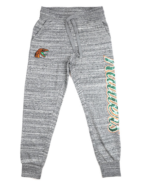 Florida A&M University FAMU Jogger Pants- Gray- Women’s – Style 2